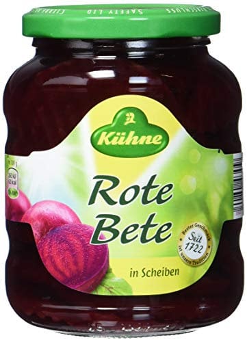 Kühne Rote Bete Scheiben, 10er Pack (10 x 370 ml)