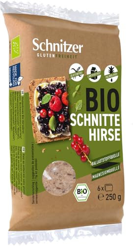 Bio Schnitte Hirse 6 x 250 gr