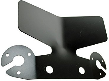 Maypole 4431 DP Tow-Tekta Plate, Black