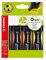 STABILO - Umweltfreundlicher Textmarker - GREEN BOSS - 4er Pack - grün, rosa, orange, gelb