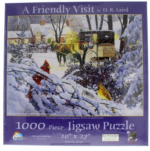 SunsOut 51249 - Ein freundlicher Besuch - Puzzle 1000 Teile