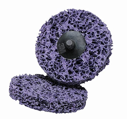 3M Scotch-Brite CG-ZS - Disco abrasivo 100 x 25 x 6 mm, colore: Blu