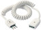 Vimar 0P32347.B. Prolunga estensibile a spirale 3m. Cavo elettrico a molla. Potenza Massima Prelevabile 1300 W