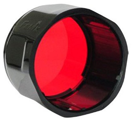 Fenix AOF-S Rotfilter Taschenlampen-Zubehör für Fenix PD12, PD35, UC40 - Farbkorrektur, Aluminium