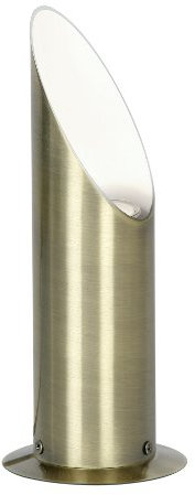 Mini Floor Uplighter Antique Brass Finish