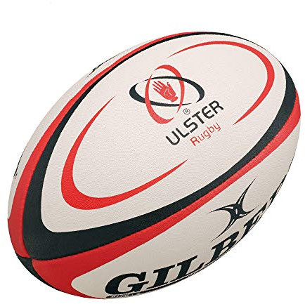 GILBERT Ulster Replica Midi Rugby Ball , Midi