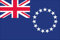 flaggenmeer® Flagge Cookinseln 80 g/m² ca. 90 x 150 cm