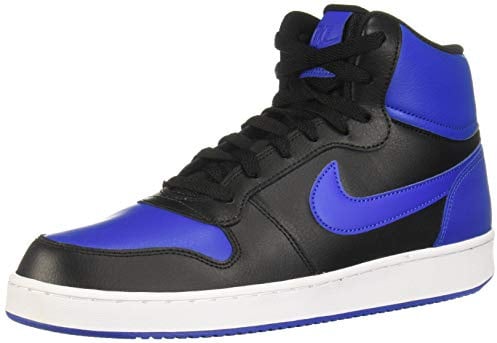 Nike Ebernon Mid Mens Trainers AQ1773 - Black Game Royal White 001