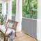 BALCONIO Balkon Sichtschutz wasserabweisend Balkonbespannung Balkonabdeckung für Balkon Terrasse aus Polyester-Hellgrau-600 x 85 cm