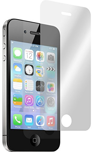 PhoneNatic 4er-Pack Displayschutzfolien matt kompatibel mit Apple iPhone 4S