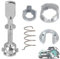 Twowinds - Barillet de Serrure Compatible avec VW Polo 6N1 6N2 (1994-2001) - Porte Avant Gauche, Droite - 6N0837223A - Cylindre de Serrure