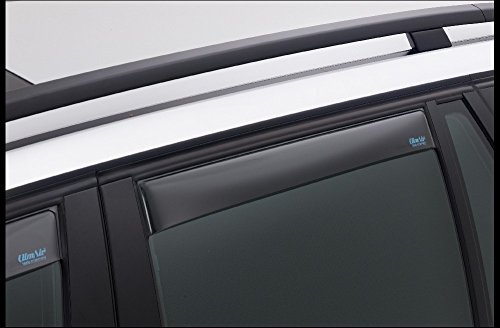ClimAir Windabweiser Master (Hinten) passgenau | kompatibel mit Nissan Leaf 5-türer 2014-2017 & 2018-