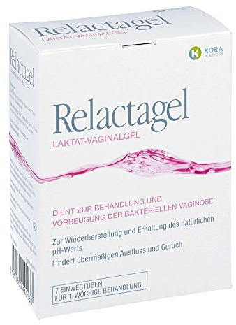 Relactagel Lactate Vaginal Gel 5ml Tubes Pack of 7 | Vaginal pH Balance Gel with Lactic Acid | Intimate Care Gel for Vaginal Freshness & Comfort | Single-Use Applicator Tubes