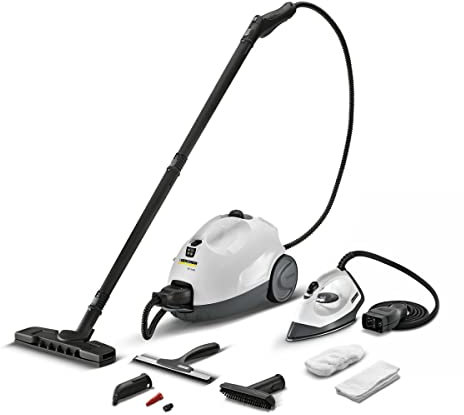 Kärcher SC 3.100 B Limpiador a vapor de cilindro 1 L 1800 W - Vaporeta (Limpiador a vapor de cilindro, 1 L, 1800 W, 220-240 V, 3,5 bar, 2 m)