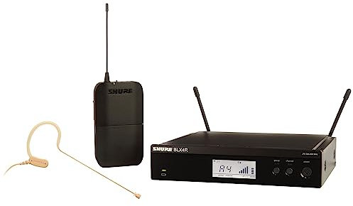 Shure BLX14R/MX53 Microphone de scène/Direct sans Fil Noir, Teint - Microphones (Microphone de scène/Direct, 20-20000 Hz, Omnidirectionnel, sans Fil, 100 m, 1 pièce(s))