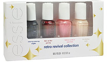 Essie Retro Revival Mini Kit, 5 ml, Pack of 4