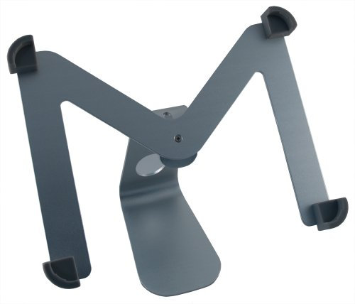 eSmart Germany iPad-Ständer | Silber | 360° drehbar | M-Stand