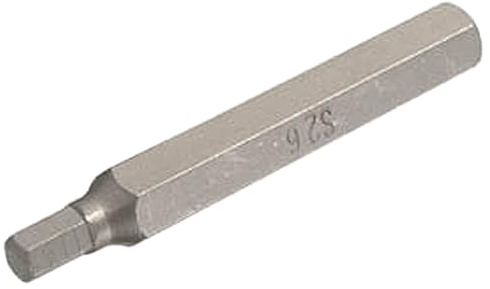 SW-Stahl 05022L Schraubendrehbit 3/8 Zoll - Innensechskant 6 mm - Lang | Sechskant-Profil Steckschlüssel aus CV-Stahl, brünierte Ausführung, 10 mm Antrieb Stecknuss, Industrie-Qualität