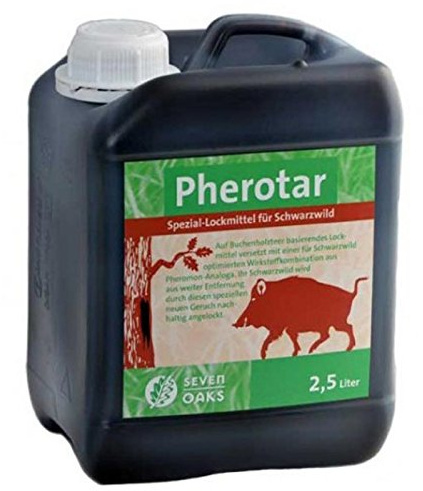 Lockmittel für Schwarzwild 2,5 Liter Wildschweine Buchenholzteer Pheromone