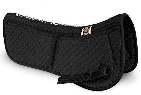 ECP Cotton Correction Halbschabracke – Taschen aus Memory-Schaum – Schwarz