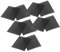 Sourcingmap Pony Clip Magic Paste Beiträge Fringe Haar Aufkleber, Schwarz, 5 Stück de
