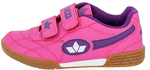 Lico Bernie V Unisex Kinder Multisport Indoor Schuhe, Pink/ Lila/ Weiß, 32 EU