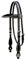 Weaver Leather Unisex-Erwachsene Back-IN-Black B/BND HDSTL, BK Halfter, schwarz, Horse