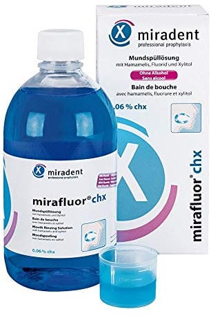 Miradent Mundspüllösung Mirafluor chx 0,06%