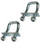 iapyx® 4er Pack U Bügel 150° abgewinkelt 2000 daN als Zurröse für Spanngurte 2000kg 2t Spanngurt (2)