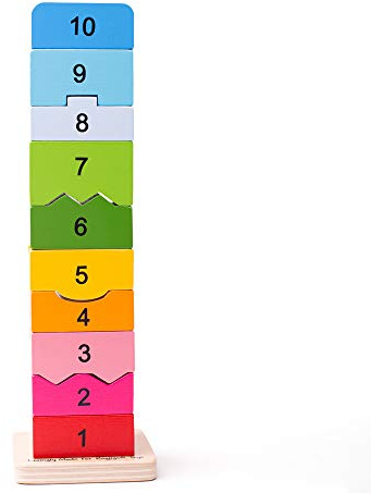 Bigjigs Toys Number Tower