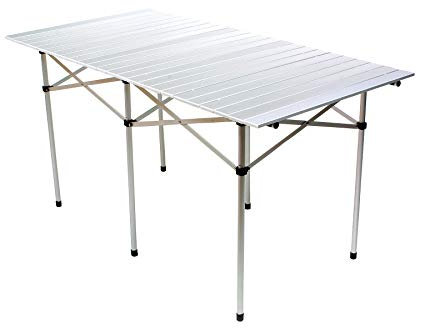 TravelChair Basic Nature Campingtisch Rolltisch Gross