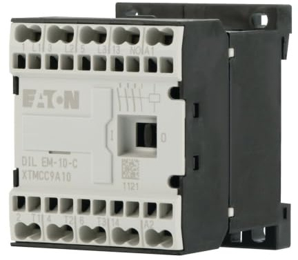 Eaton DILEM Schütz 230V ac-Spule, 3-polig, 400V ac / 9 A 230V ac 4 kW 3 Schließer Motorsteuerung, Widerstandsbelastung