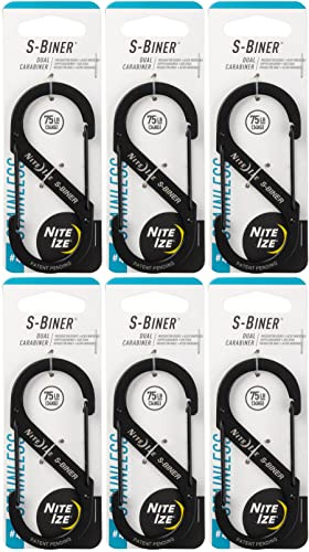 Nite Ize S-Biner, Size 4, Black