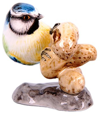 John Beswick Ceramic Blue Tit Figure Hand Painted JBMB2