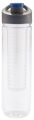 Loooqs Borraccia con infusore, blu, 800 ml