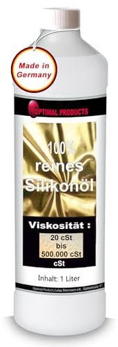 Optimal Products Huile de silicone 100 % pure 1 litre 10 000 CST