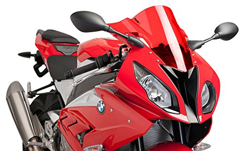 Puig 7564R Z-Racing Windscreen optimised aerodynamics, Red
