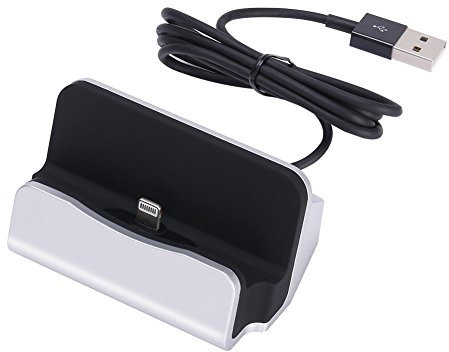 Tenlacum Caricabatterie Supporto docking station di ricarica Dock Sync Dock per Phone di quinta generazione tavolo Desktop Stazione di Ricarica Dock Cradle base stazione di ricarica che si toccano