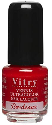 Vitry Mini Nagellack, Bordeaux, 4 ml