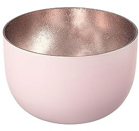 Gift Company Madras, Windlicht, Blush/Silber, S