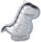 KitchenCraft Sweetly Does It Dinosaurier-Kuchenform, Aluminiumform, 31,7 x 22,4 x 5 cm, 1 Stück, Silber