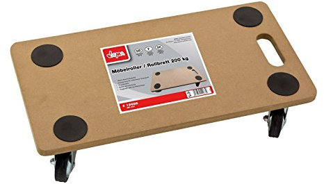 (2 Stück) Rollbrett Transportrolle Möbelroller Möbelhund Roller Transporter 200kg