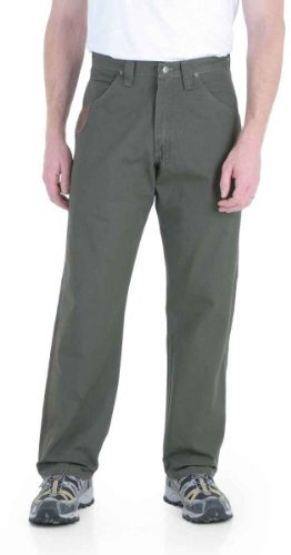 Wrangler Riggs Workwear Men's Carpenter Jean, Loden, 34W x 36L