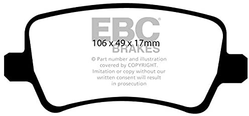 EBC Brakes DP41934R Yellow stuff Brake Pads