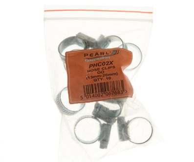 Pearl PHC02X 13 - 20mm Hose Clip OO (Pack of 10)