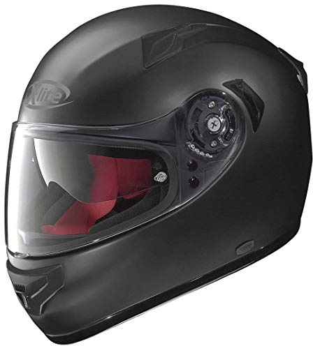 X-LITE X-661 START N-COM FLAT BLACK XS