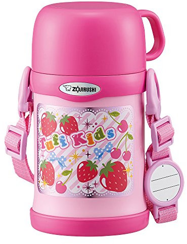 Zojirushi water bottle 2WAY cup and straw stainless bottle 450ml Red SC-ZT45-RA