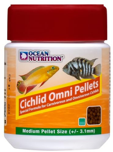 Omni Pellets pour Cichlid, Taille Moyen, 100 g
