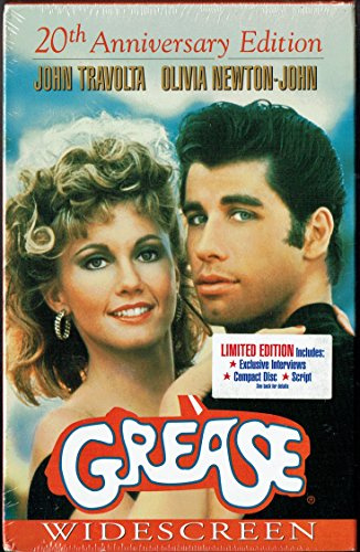 GREASE SPECIAL EDITION VHS WITH BOOK & CD