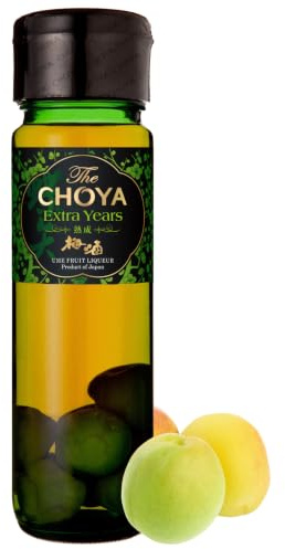 Choya - Ume Fruit Liqueur - Extra Years Umeshu - Authentic Japanese Umeshu - Notes of Almond & Marzipan - Natural Vibrant Acidity - Aged For Extra Years - Ideal For Cocktail Making - 70cl